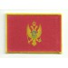 Patch embroidery FLAG MONTENEGRO 7cm x 5cm