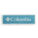 Parche textil COLUMBIA 8cm x 2cm
