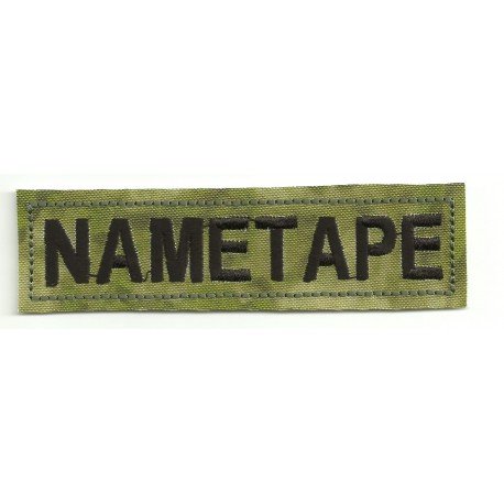 Patch embroidery NAMETAPE A-TACS 10cm x 2,6cm