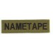 Patch embroidery NAMETAPE GREEN 10cm x 2,6cm