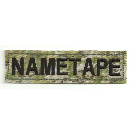 Patch embroidery NAMETAPE MULTICAN 10cm x 2,6cm
