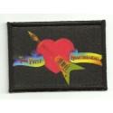 Textile and emmbroidery patch TOM PETTY 7cm x 4cm