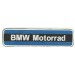Parche bordado BMW MOTORRAD AZUL 26cm x 6,5cm