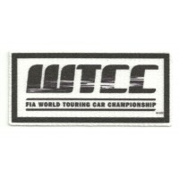 Parche textil WTCC FIA WORLD TOURING 9cm x 4cm