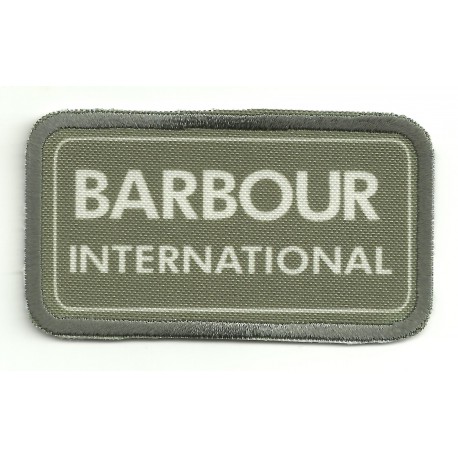 barbour international patch
