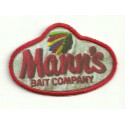 Embroidery and textile patch MANN´S MANNS 8cm x 5,5cm