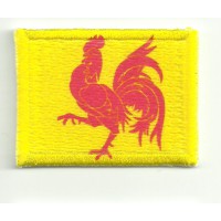 Patch textile and embroidery VALONIA 7cm x 5cm