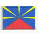 Patch embroidery and textile REUNION ISLAND 4CM x 3CM