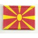 Patch embroidery and textile MACEDONIA 4CM x 3CM