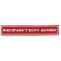 Patch embroidery DUCATI MONSTER 696 RED 26cm x 4cm