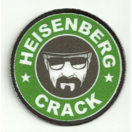 Patch embroidery end textile HEISENBERG 7,5cm