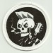 Patch embroidery and textile ROCKABILLY 7,5cm