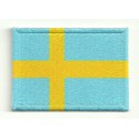 Patch embroidery and textile FLAG SWEDEN 4CM x 3CM
