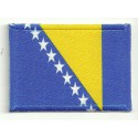 Patch embroidery and textile FLAG BOSNIA 4CM x 3CM