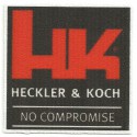 Textile patch HECKLER & KOCH 7cm x 7cm