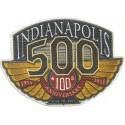 Parche textil INDIANAPOLIS 500 - 100 AÑOS 9cm x 6,5cm