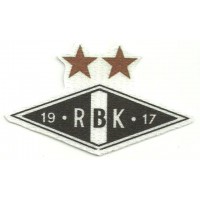 Parche textil RBK - ROSENBORG 7,5cm x 4,5cm