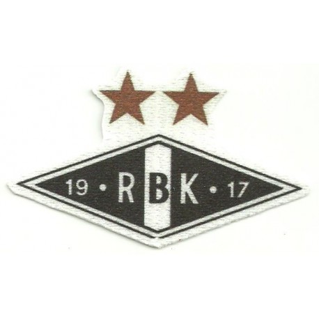 Parche textil RBK - ROSENBORG 7,5cm x 4,5cm