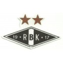 Textile patch RBK - ROSENBORG 7,5cm x 4,5cm