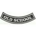 Emroidery patch OLD SCHOOL 25cm x 8cm