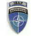 Parche bordado ISAF NATO OTAN 5cm x 8,5cm