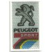 Patch embroidery and textile PEUGEOT SPORT 5cm x 8cm