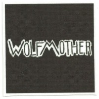 Textile patch WOLFMOTHER 25cm x25cm