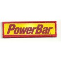 Embroidery and textile patch POWERBAR 8cm x 2,5cm