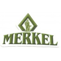 Textile patch MERKEL 9cm x 5.5 cm