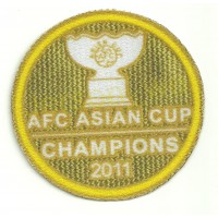 Parche textil AFC ASIAN CUP 2011 8.5cm DIAMETRO