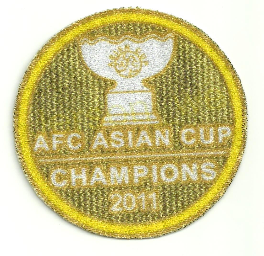 Textile patch AFC ASIAN CUP 2011 8.5cm DIAMETRE - Los Parches