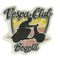 Patch VESPA CLUB BOGOTA 8cm x 8cm