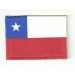 Parche bandera CHILE 4cm x 3cm