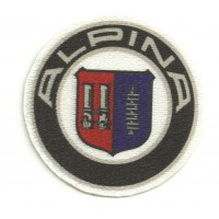 Textile patch BMW ALPINA 7cm x 7cm