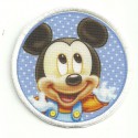 Patch embroidery and textile MICKEY 7,5cm diametre