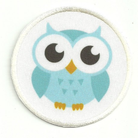 Patch embroidery and textile MICKIE 7,5cm diametre