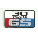 Patch embroidery BMW GS 30 YEARS 9cm x 5cm