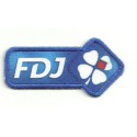 Embroidery and textile patch FDJ 8cm x 4cm