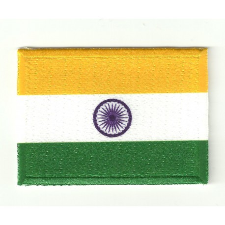 Patch embroidery FLAG LA INDIA 4CM x 3CM