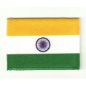 Patch textile and embroidery FLAG INDIA 4CM x 3CM
