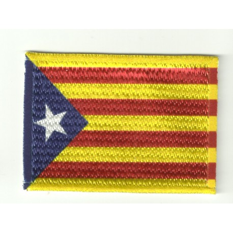Patch embroidery FLAG SENYERA ESTELADA 7CM X 5CM