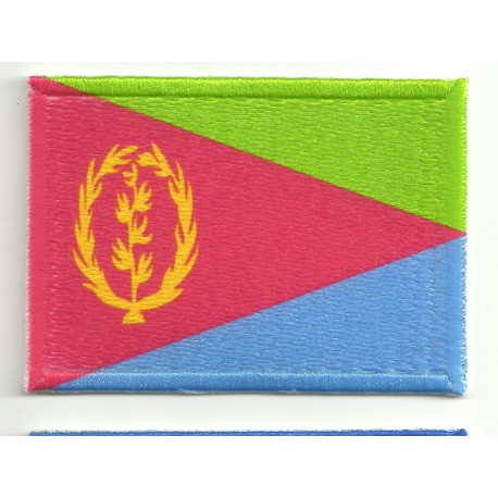 Patch embroidery and textile ERITREA 5cm x 3cm