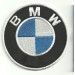 Parche bordado BMW 6cm
