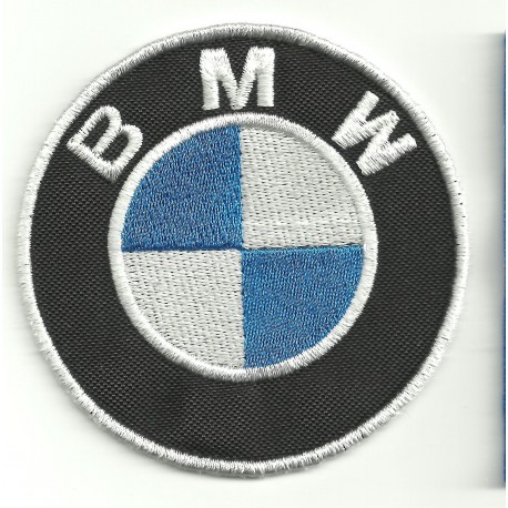 Parche bordado BMW 6cm