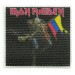 Parche textil IRON MAIDEN BANDERA 7,5cm x 7cm