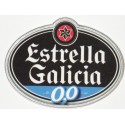 Embroidery and textile patch ESTRELLA GALICIA 10,5cm x 8cm