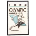 Parche bordado y textil OLYMPIC GAMES 1932 7,5cm x 12cm