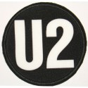 Textile and emmbroidery patch U2 7,5cm 