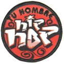 Embroidery patch PERSONALIZED HIP HOP 7,5cm