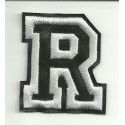 Patch embroidery LETTER R 20cm high